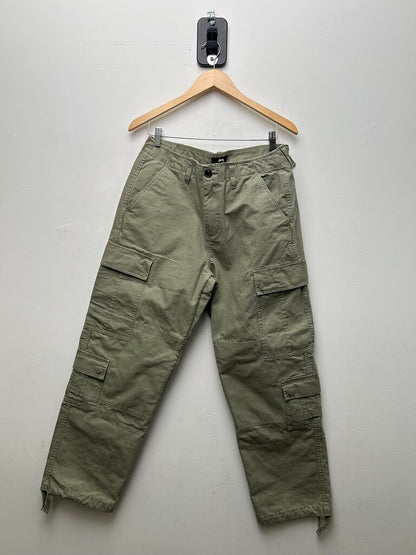 Preowned Stussy Olive Cargo Pants size 30
