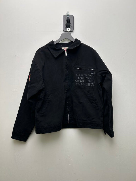 New 74 Is War Black War Dept. Jacket sz.L