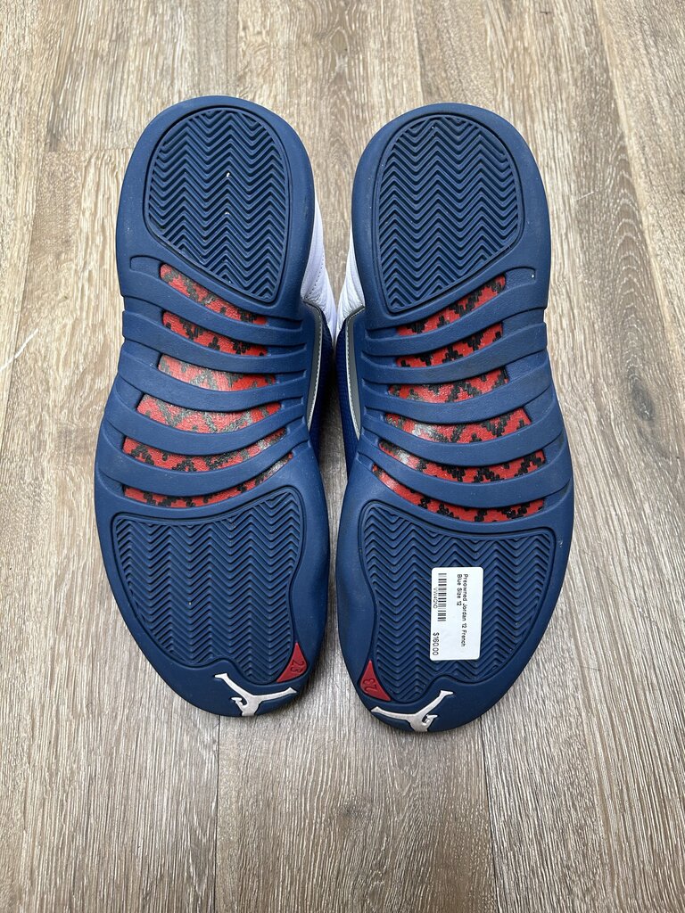 Preowned Jordan 12 French Blue Size 12