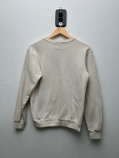 Preowned ERD White Logo Crewneck Size