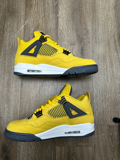 Preowned Jordan 4 Lightning size 12