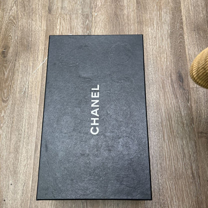 Preowned Chanel Triple Black Runner Size 44