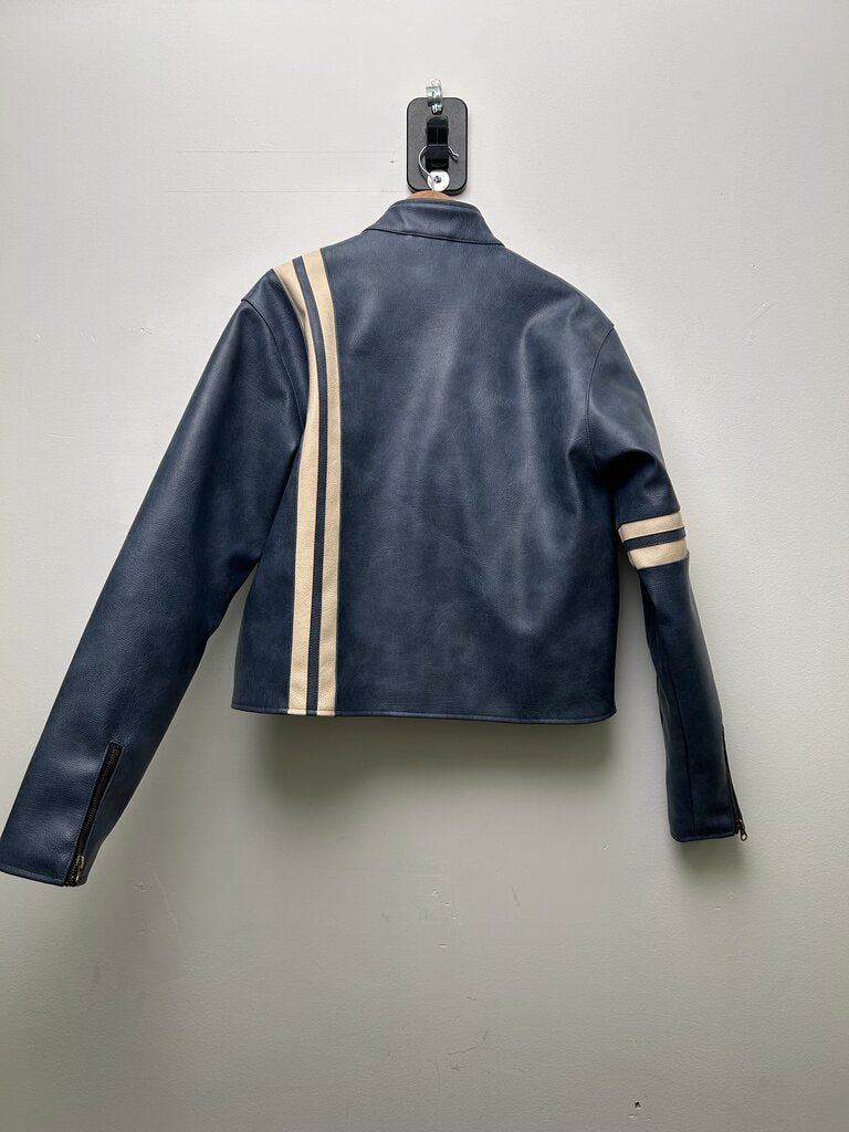 Preowned 74 Is War Racer Blue Jacket sz.M