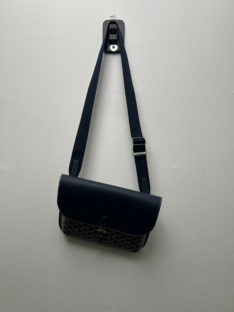 New Goyard Coursier Messenger Navy Bag