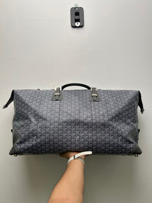 Preowned Goyard Grey Boeing 55