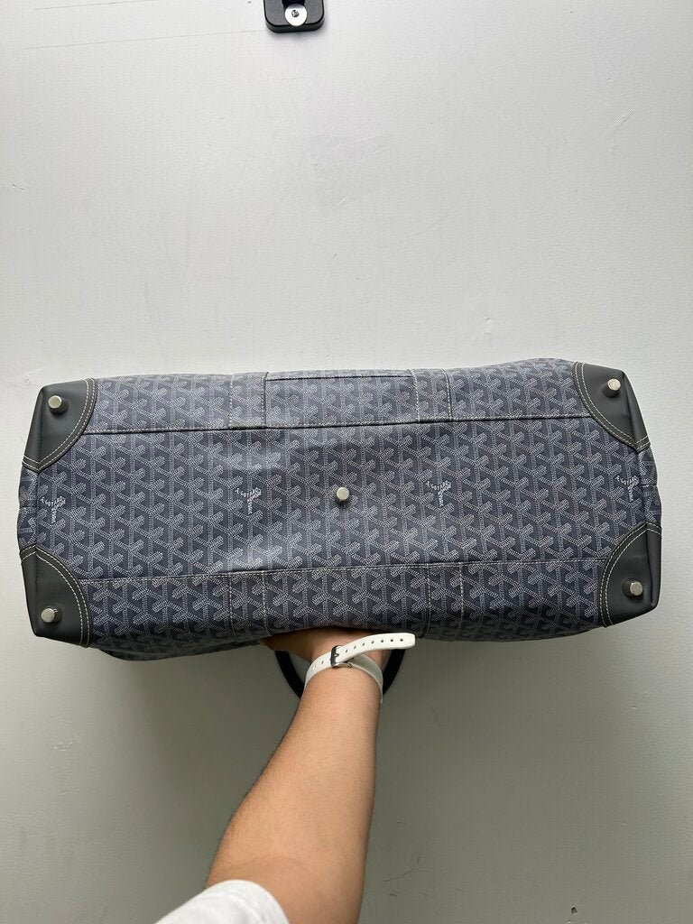 Preowned Goyard Grey Boeing 55