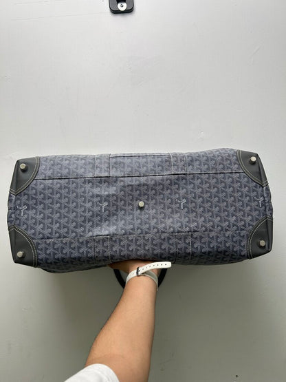 Preowned Goyard Grey Boeing 55