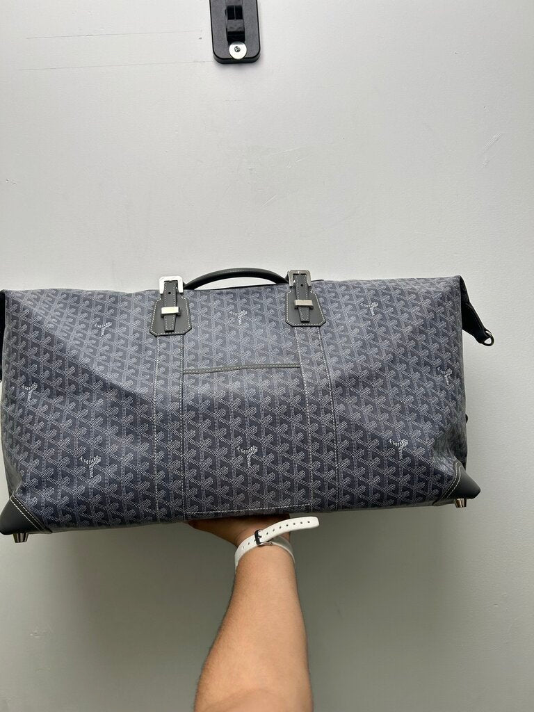 Preowned Goyard Grey Boeing 55