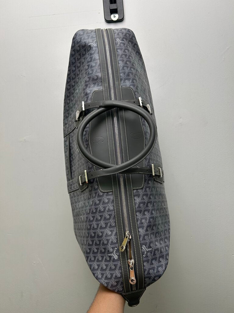 Preowned Goyard Grey Boeing 55