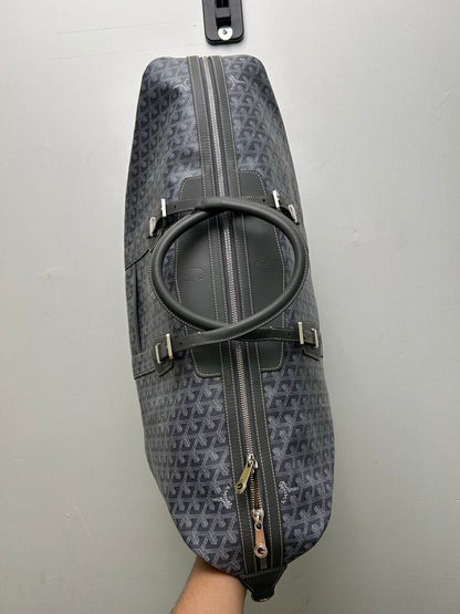 Preowned Goyard Grey Boeing 55