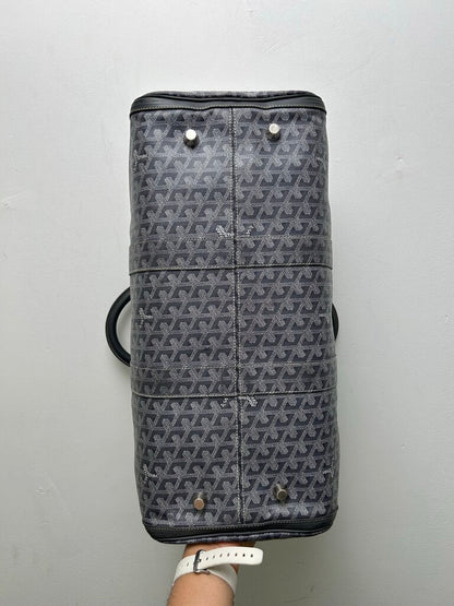 Preowned Goyard Boston Grey 45