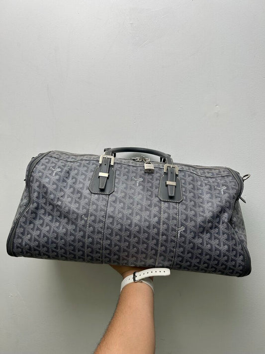 Preowned Goyard Boston Grey 45