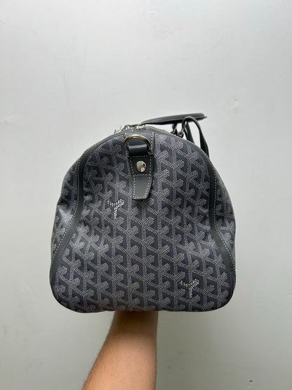 Preowned Goyard Boston Grey 45