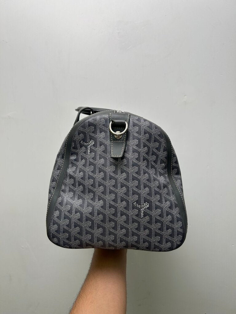 Preowned Goyard Boston Grey 45