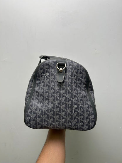Preowned Goyard Boston Grey 45