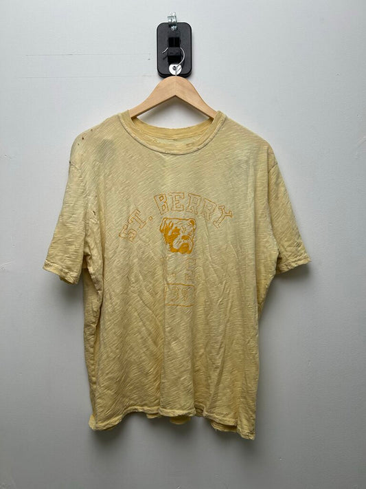 New GV Gallery Yellow St. Berry Tee size XL