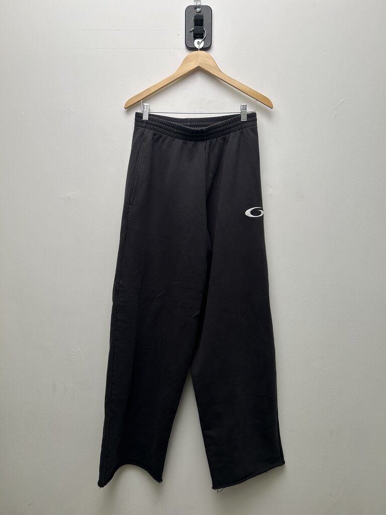 Preowned Balenciaga Black Oval Sweataopbts Size XS