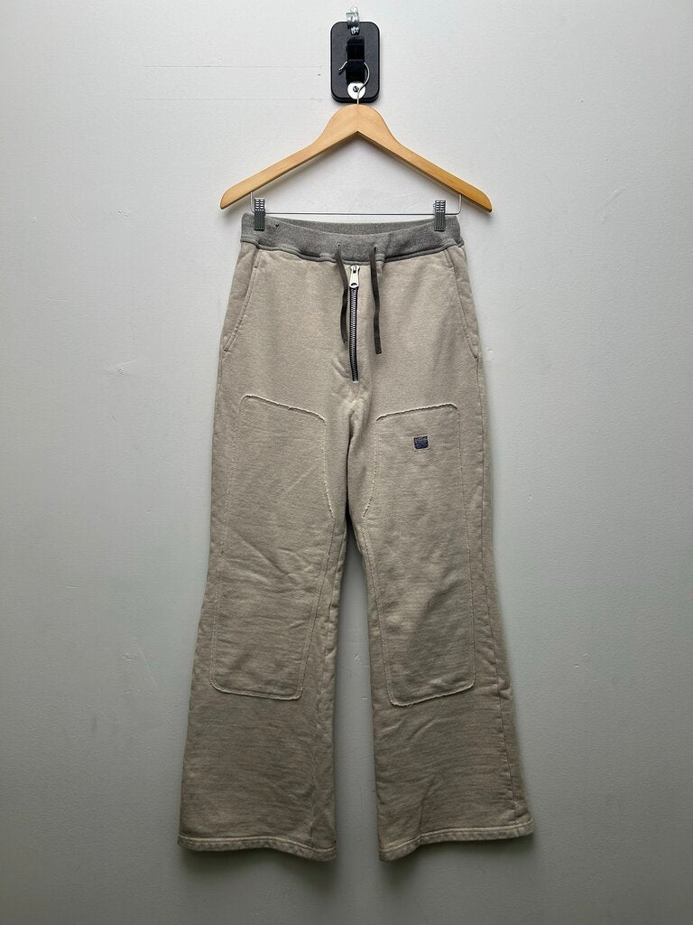 Preowned Kapital Grey Light Blue Double Knee Sweatpants Size 2