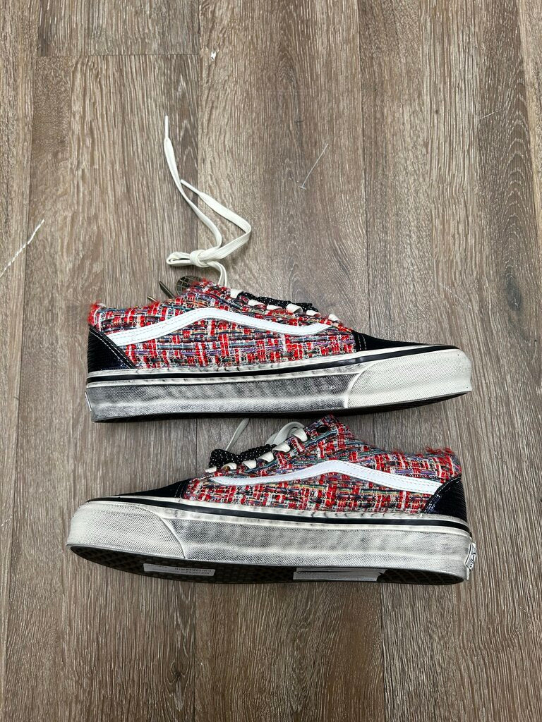 New Vans Old Skool Charms Red size 10
