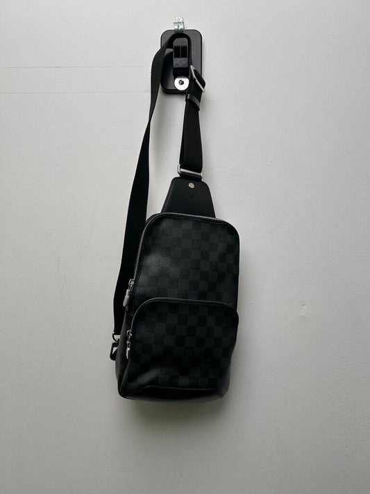 Preowned Louis Vuitton Grey Monogram Duo Bag