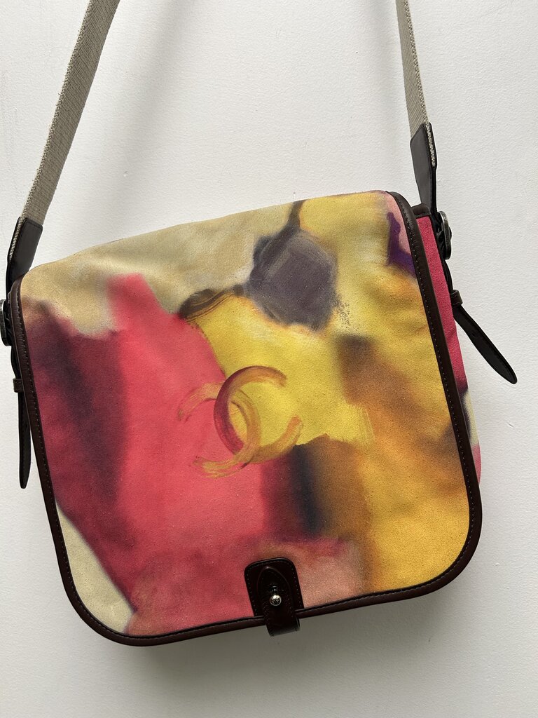 Chanel Nubuck Trip Flower Power Messenger Bag