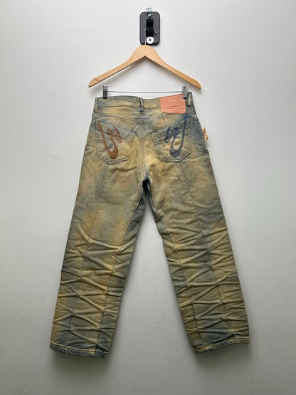 New PDF Lightwash Mud Denim Size 30