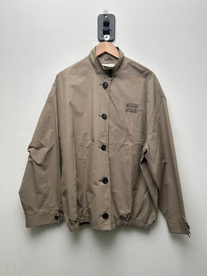 Miu Miu Plaid Button Up Size 38(XL)