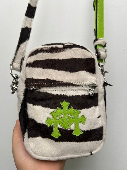 Chrome Hearts Zebra Patch Side Bag Mini