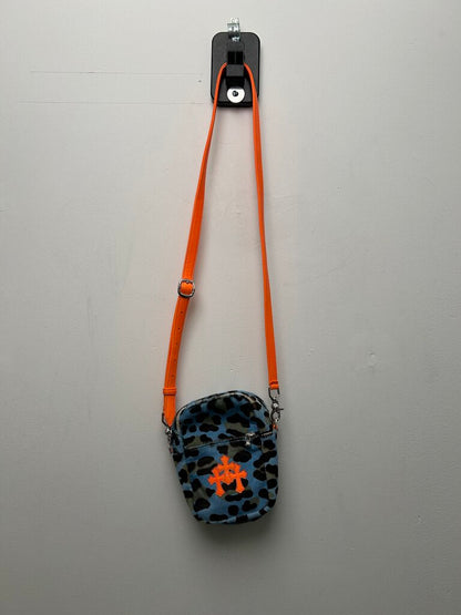 Chrome Hearts Leopard Blue Patch Mini Side Bag