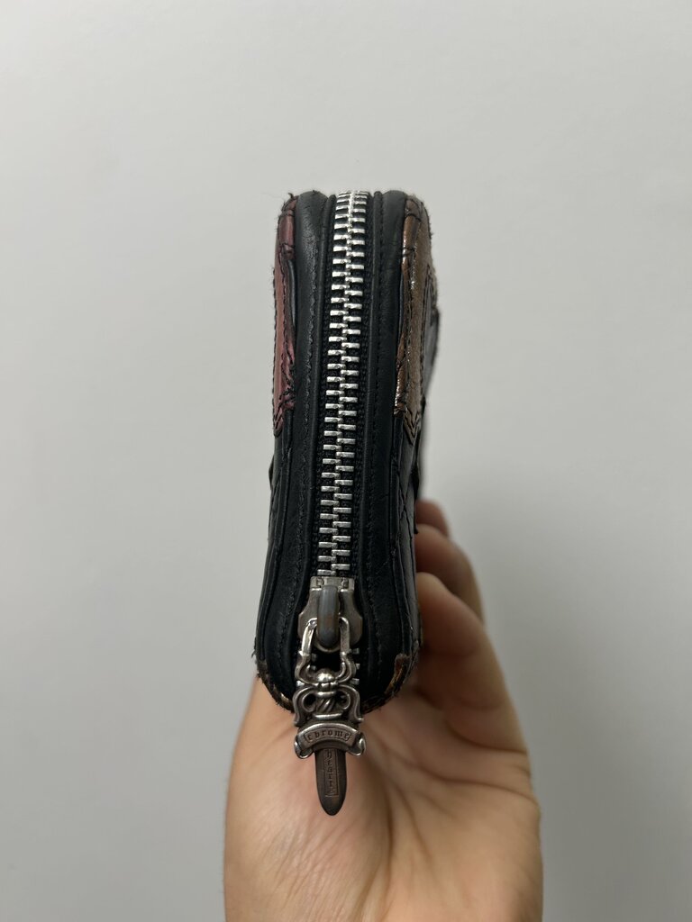 Chrome Hearts Mulit Color Patch Long Wallet