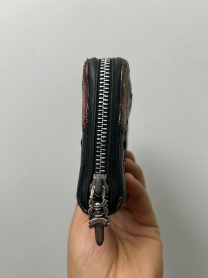 Chrome Hearts Mulit Color Patch Long Wallet
