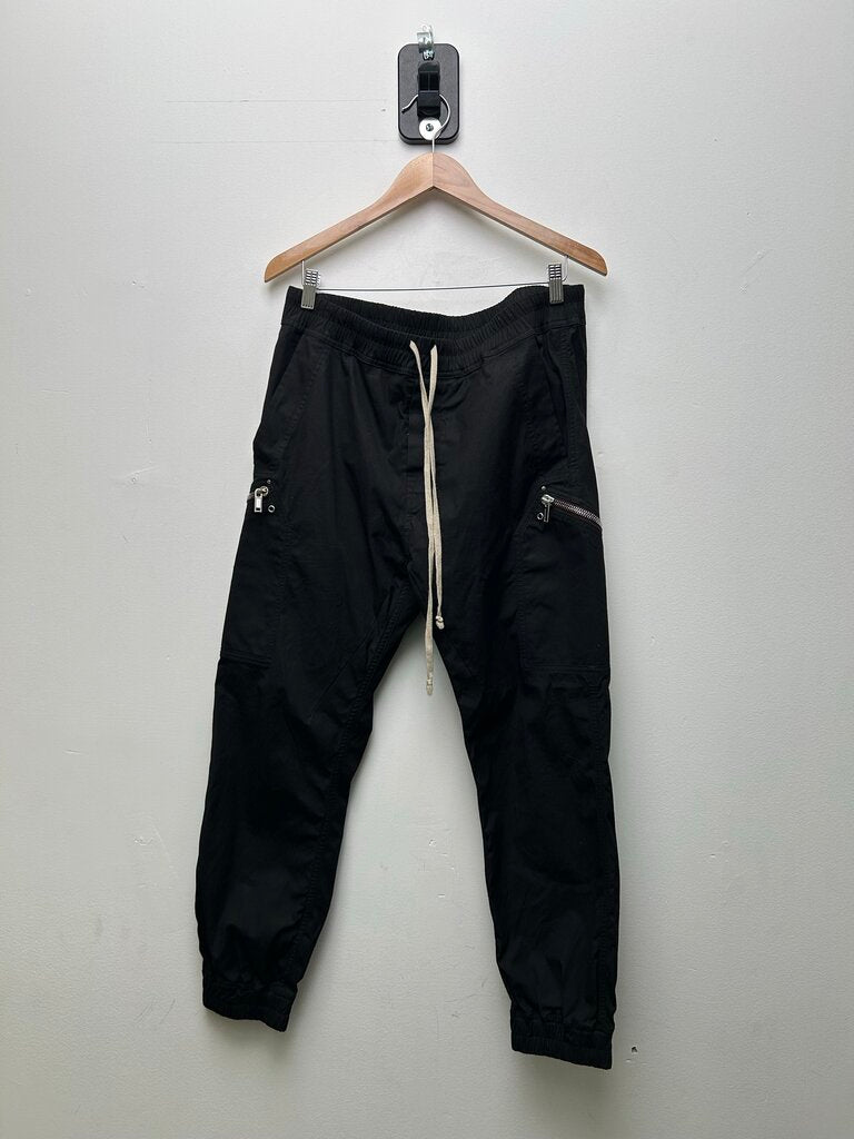 Preowned Rick Owens FW20 Performa Black Cargos sz.44
