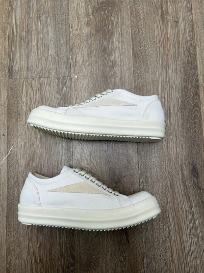 New Rick Owens DRKSHDW Cream Cream Vans size 42