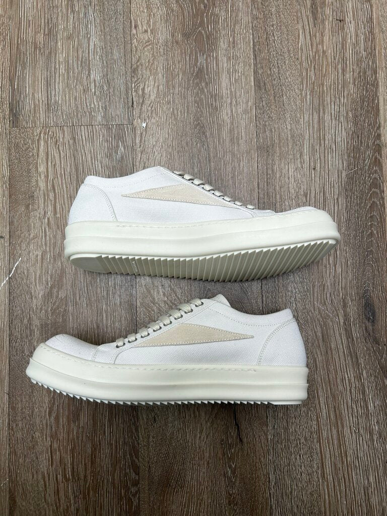 New Rick Owens DRKSHDW Cream Cream Vans size 42
