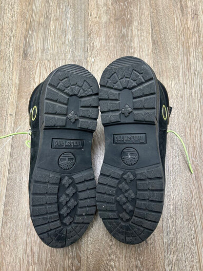 Preowned Timberland Loso Black Green size 9