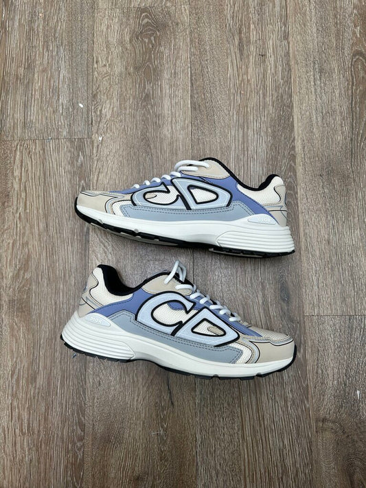 Preowned Dior B30 Cream Blue Grey size 41