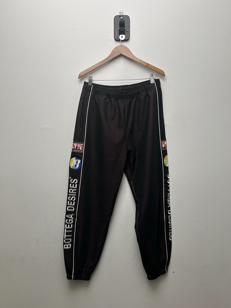 New Bottega Desires Racing Black Joggers size M