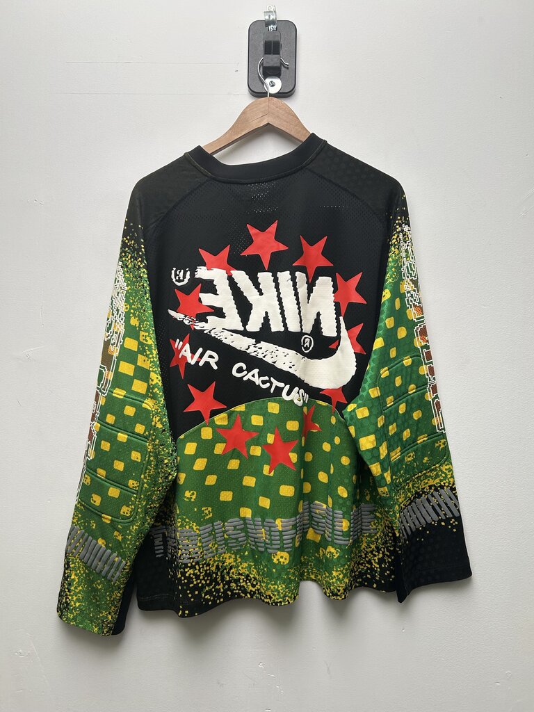 New CPFM Nike Green Black Yellow Jersey L/S size M