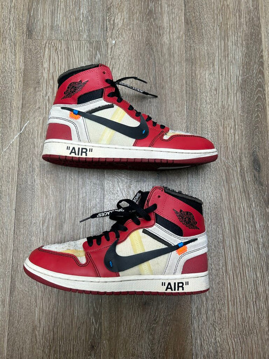Preowned Jordan 1 Off White Chicago Sz.9