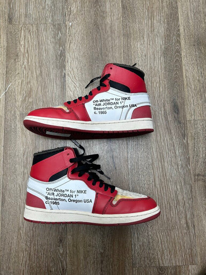 Preowned Jordan 1 Off White Chicago Sz.9