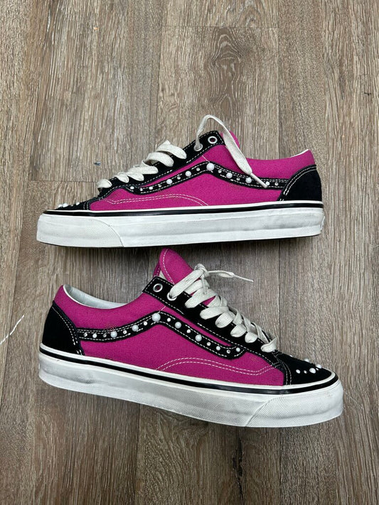 Preowned Vans Pink Pearlized Size 11
