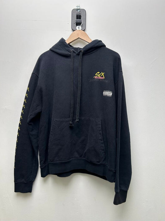 Preowned Chrome Hearts Matty Sex Records Stark Hoodie Size Medium