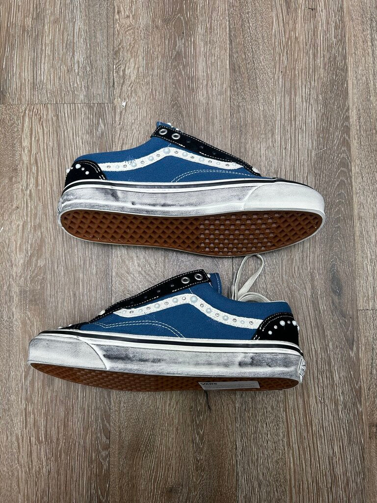 New Vans Blue Pearlized Size 9.5