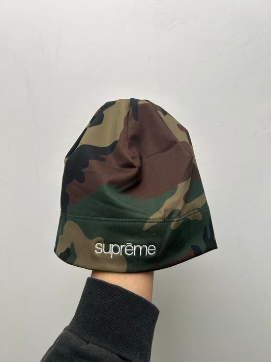 New Supreme Camo Base Layer Beanie