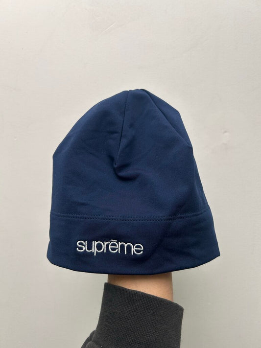 New Supreme Navy Base Layer Beanie