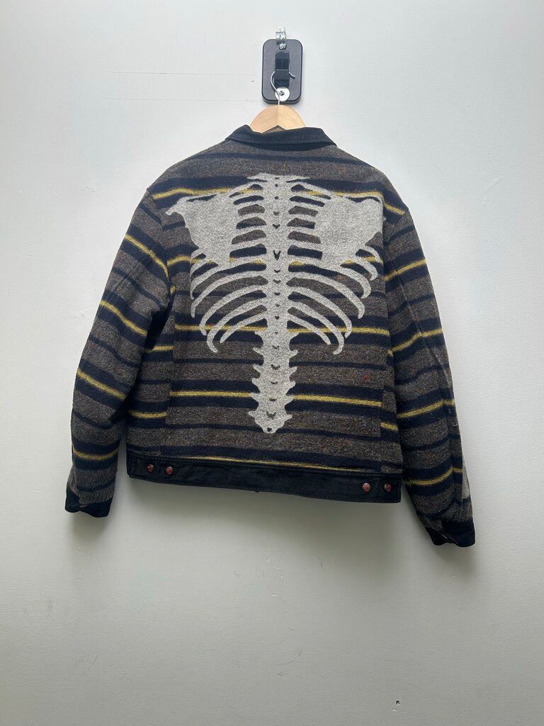 Preowned Kapital Reversible Denim Jacket Size XL