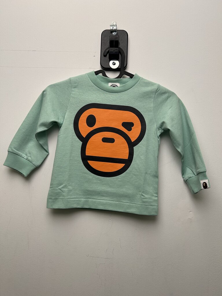 New Bape Winking Mint Longsleeve sz.90