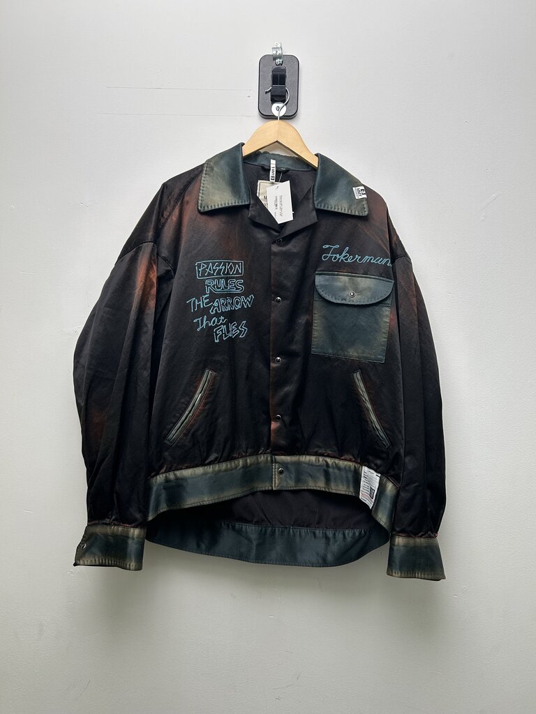 Preowned MMY Mihara Fade Green Brown Jacket sz.48