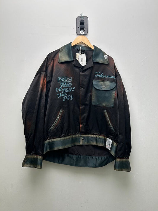 Preowned MMY Mihara Fade Green Brown Jacket sz.48