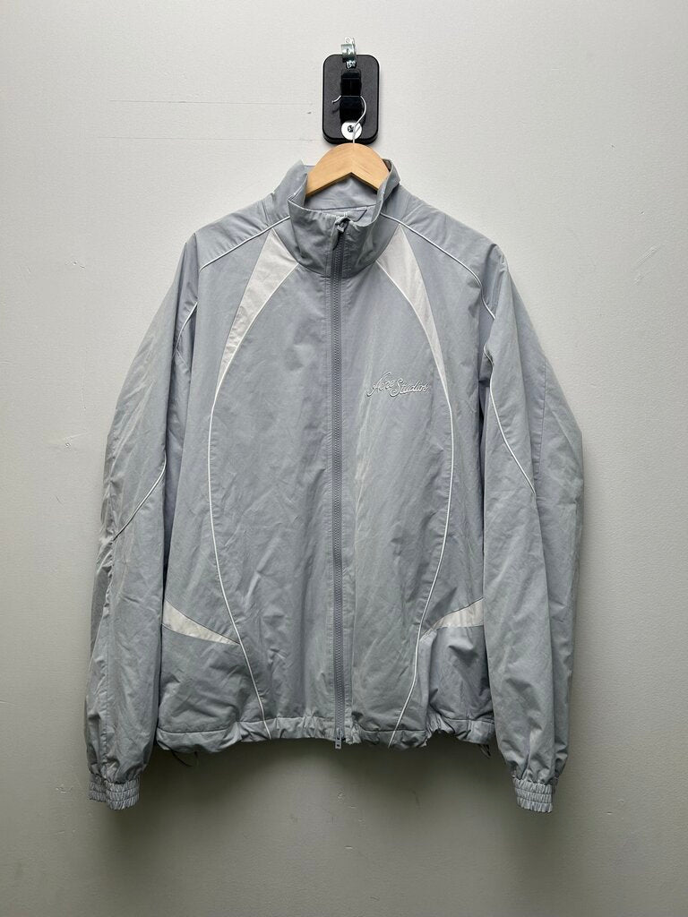 New Acne Studios Light Blue Track Jacket Sz 50